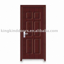 Дешевые двери ПВХ JKD-602 МДФ двери с ПВХ лист закончить конкурентоспособная цена